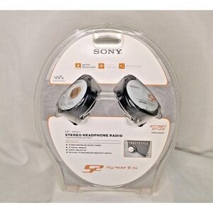 SONY Walkman SRF-HM01V Portable Stereo Radio Headphones Sealed Vintage NOS New